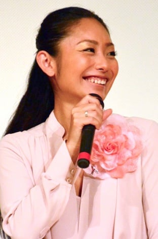 『ピンクリボンフェスティバル2015』イベントに出席した安藤美姫 （C）oricon ME inc. 