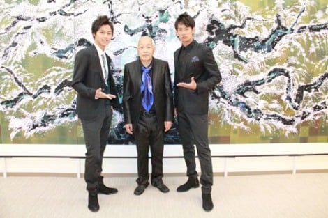 画像・写真 | EXILE、“墨の魔術師”とコラボ 金田石城氏が「願い」を“書