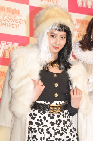 『ViVi Night in TOKYO 2015〜HALLOWEEN PARTY〜』前の囲み取材に出席した河北麻友子 （C）ORICON NewS inc. 