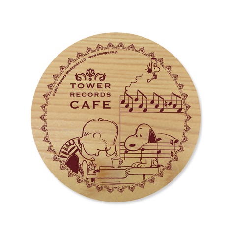 wXk[s[ ~ TOWER RECORDS CAFE R[X^[(AABAC)x(Ŕi:500~) (C)2015 Peanuts Worldwide LLC www.snoopy.co.jp 