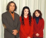 舞台『MORSE-モールス-』出演者（左から）田中健、水上京香、高橋由美子 （C）ORICON NewS inc. 