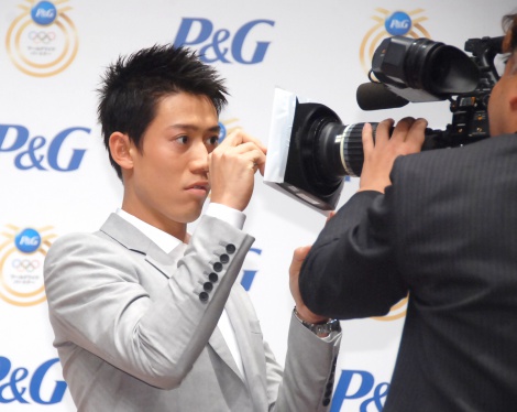 錦織圭の画像 写真 修造 錦織圭 石川佳純の2ショットに興奮 カメラの前で 1人反省会 14枚目 Oricon News