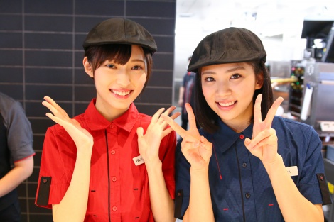 画像 写真 Ngt48 マクドナルド一日店員に 制服姿でファンに手渡し 8枚目 Oricon News