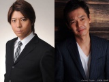 『連続ドラマＷ 沈まぬ太陽』（2016年春放送）に出演する上川隆也（左）と渡部篤郎（右） 