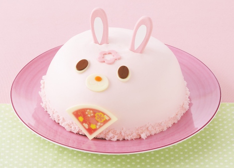 画像 写真 かわいすぎる うざぎ型のひな祭りケーキ 1枚目 Oricon News