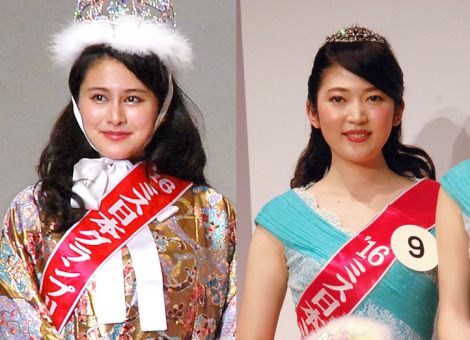 ミス日本16 2世 が活躍 Gpに松野未佳さん ミス着物 に織茂璃穏さん Oricon News