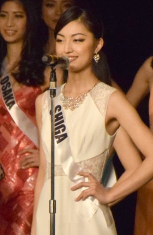 16ミス ユニバース ジャパン 滋賀代表の女子大生 中沢沙理さん Oricon News