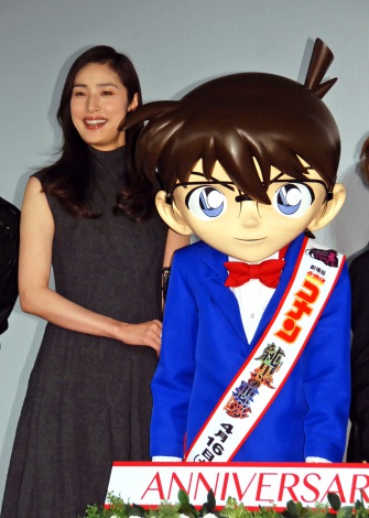 天海祐希 コナンファミリーに ドキドキ 劇場版 周年 に声優陣も歓喜 Oricon News