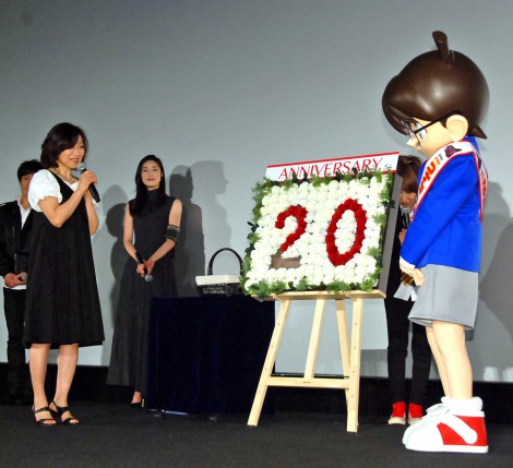 画像 写真 天海祐希 コナンファミリーに ドキドキ 劇場版 周年 に声優陣も歓喜 8枚目 Oricon News