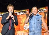 映画『オデッセイ』ブルーレイ＆DVD大ヒット記念イベントに登場したヒロシ（左）とスギちゃん （C）ORICON NewS inc. 