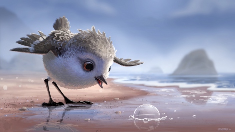 『ファインディング・ドリー』と同時上映される短編アニメーション『ひな鳥の冒険』 （C）2016 Disney/Pixar. All Rights Reserved. 