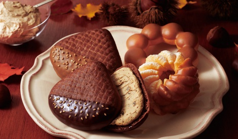 ミスタードナツから秋の味覚“栗”を使ったドーナツが今年も登場 