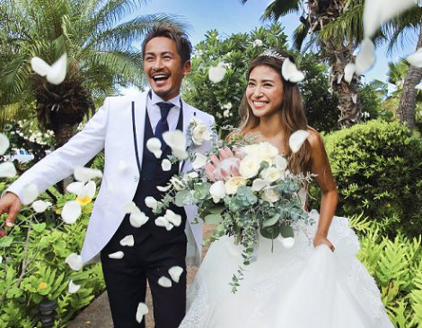 画像 写真 元テラハ 山中美智子 夫と結婚式場のイメージモデルに 幸せオーラあふれる2ショット 2枚目 Oricon News