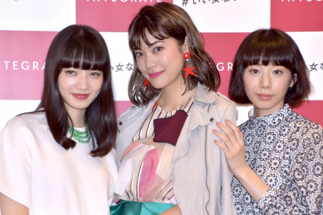 小松菜奈 森星 夏帆の3人が新cmで共演 大人かわいい ライフスタイルを提供 Oricon News