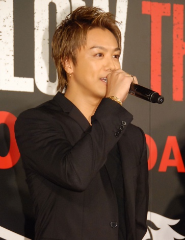 fwHiGH&LOW THE RED RAINx䂠ɏoȂTAKAHIRO (C)ORICON NewS inc. 