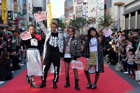 昨年行われた『渋谷ファッションウイーク』のもよう 
