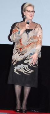 『第29回 東京国際映画祭（TIFF）』オープニングセレモニーに出席したメリル・ストリープ （C）ORICON NewS inc. 