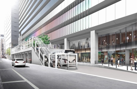2017年4月20日に開業する、銀座6丁目再開発エリアの新商業施設「GINZA SIX」イメージ 