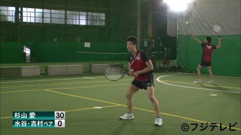 画像 写真 卓球団体銀メダリスト水谷 吉村選手 人生初のテニスに挑戦 2枚目 Oricon News