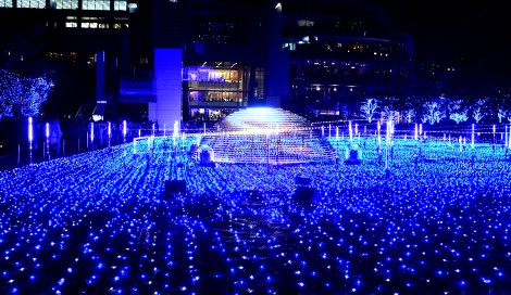 東京ミッドタウンで行われたクリスマスイルミネーション 『スターライトガーデン2016』（C）oricon ME inc. 