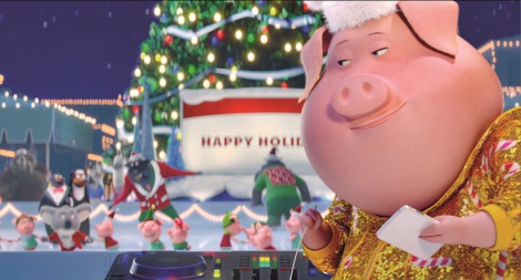 アニメ映画 Sing シング 動物たちが舞い踊るクリスマス特別映像