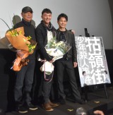 （左から）ユー・ウェイエン氏、チャン・チェン、妻夫木聡 （C）ORICON NewS inc. 