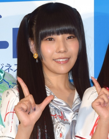 相沢梨紗の画像 写真 でんぱ組 Inc 国内初の無線lan 広告塔 に 念願かないメンバー感激 3枚目 Oricon News
