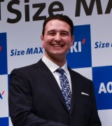 AOKI『Size MAX』事業戦略発表会に登場した元大関・琴欧州の鳴戸親方 （C）oricon ME inc. 