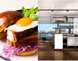 ucafe& dining@blue terminalvςƁAؓ͂񂾁wblue terminal burgerxiŔiF1480~j 