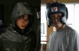映画『あゝ、荒野』でのボクシング姿を公開した（左から）菅田将暉、ヤン・イクチュン （C）2017『あゝ、荒野』フィルムパートナーズ 