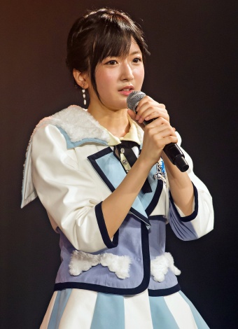 NMB48劇場でファンに騒動を謝罪した須藤凜々花（C）NMB48 