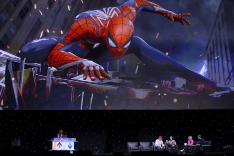 PS4VwMarvel's Spider-Man(XpC_[})x(18N\)=fBYj[t@CxgwD23 Expo 2017x(715)(C) Disney. All rights reserved 