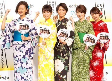 画像 写真 民放キー局の女性アナウンサーが リオ五輪 に向けて団結 Cmも制作 17枚目 Oricon News