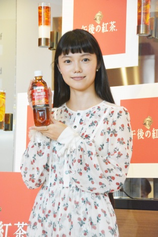 「紅茶はレモンティーが大好き」という女優の宮崎あおい （C）oricon ME inc. 