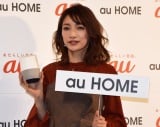 『au HOME発表会 with au 2017 冬モデル』に参加した後藤真希 (C)ORICON NewS inc. 