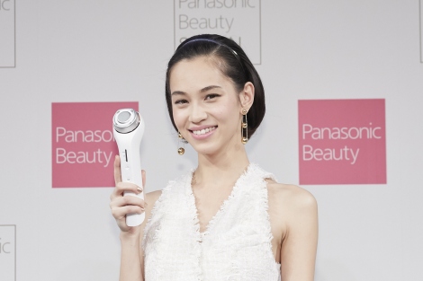 「Panasonic Beauty SALON 表参道」オープニングイベントに出席した水原希子 
