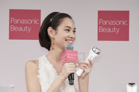 「Panasonic Beauty SALON 表参道」オープニングイベントに出席した水原希子 
