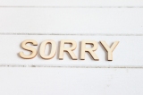 “I’m sorry.”以外にも覚えておきたい謝罪フレーズ（写真はイメージ） 