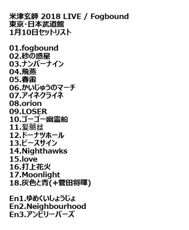 画像 写真 米津玄師 初武道館でツアーに幕 菅田将暉とライブ初共演 8枚目 Oricon News