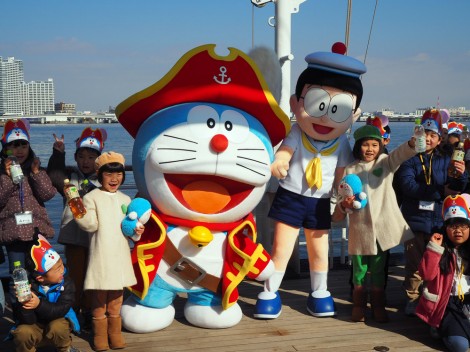 画像 写真 キャプテンドラえもん号が横浜に凱旋 親子連れで賑わう 3枚目 Oricon News