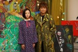 (左から)中島セナ、香取慎吾=映画『クソ野郎と美しき世界』撮影現場囲み取材 