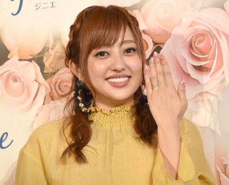 ポップアップショップ『genie Flower Beauty Salon』オープニングセレモニーに出席した菊地亜美 (C)ORICON NewS inc. 