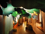 三鷹の森ジブリ美術館2階ギャラリーでは、映像作品『毛虫のボロ』関連展示が行われる （C）ORICON NewS inc. 