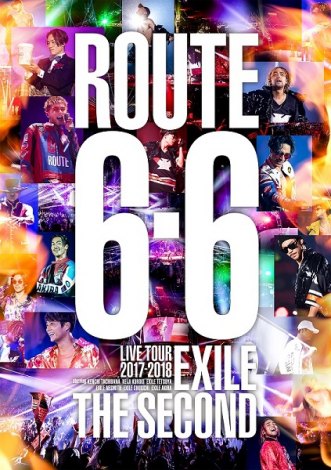 EXILE THE SECOND̏CuDVDwEXILE THE SECOND LIVE TOUR 2017-2018 gROUTE 6E6hx 