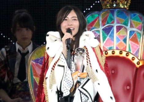 新女王 松井珠理奈 私たちが戦わないといけないところはある 1位スピーチ全文 Oricon News