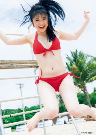 石橋蛍　水着 画像・写真 | グラビア界に新星 スパガ・石橋蛍、初ソログラビアで弾ける笑顔とビキニ姿 2枚目 | ORICON NEWS