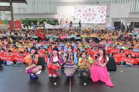 Littlegleemonsterが コカ コーラ 新cmイベントでファンにサプライズ リトグリ 半端ないって Oricon News