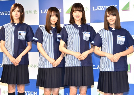 欅坂46 念願のローソン制服にご満悦 脱ぎたくない Oricon News