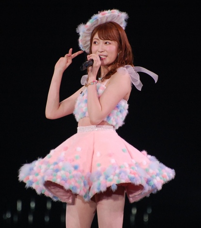 総選挙14位の吉田朱里=『AKB48グループ感謝祭〜ランクインコンサート』の模様 （C）ORICON NewS inc. 