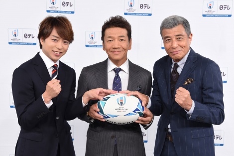 嵐 櫻井翔 19年ラグビーw杯spサポーター就任 Oricon News